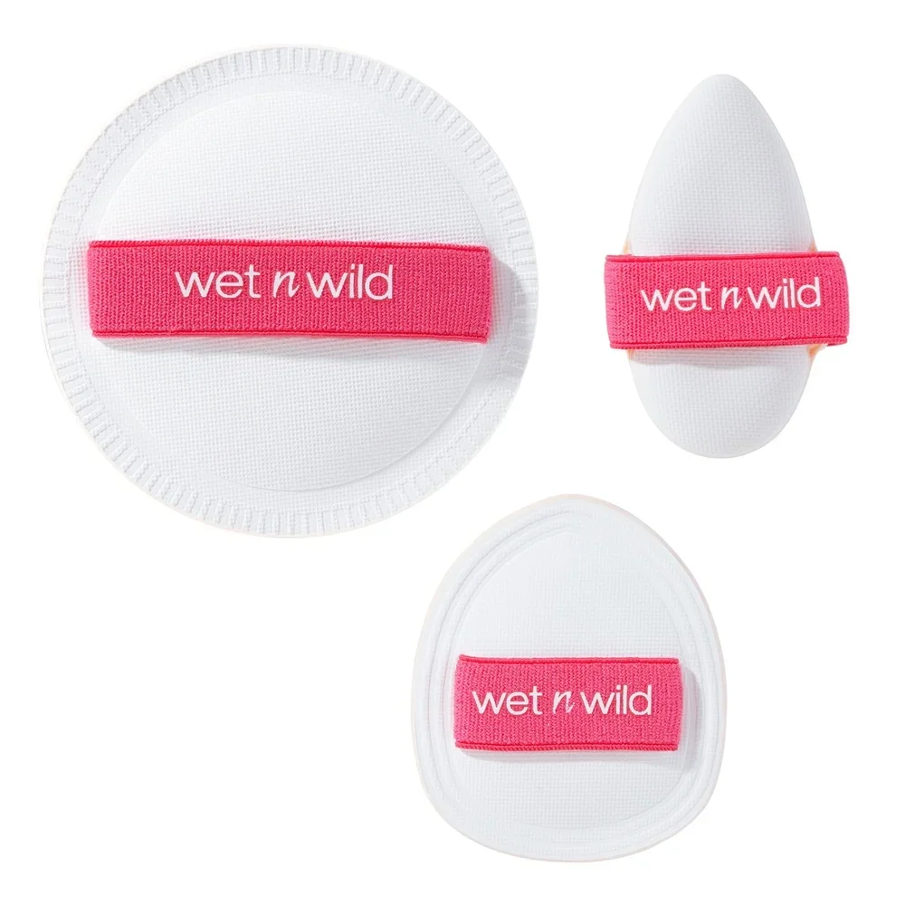 Dreifach gefertigtes 3-teiliges Make-up-Schwamm-Set, ultraweiche Kissen-Mischschwämme, makellose Anwendung, freihändiger Komfort, wiederverwendbar