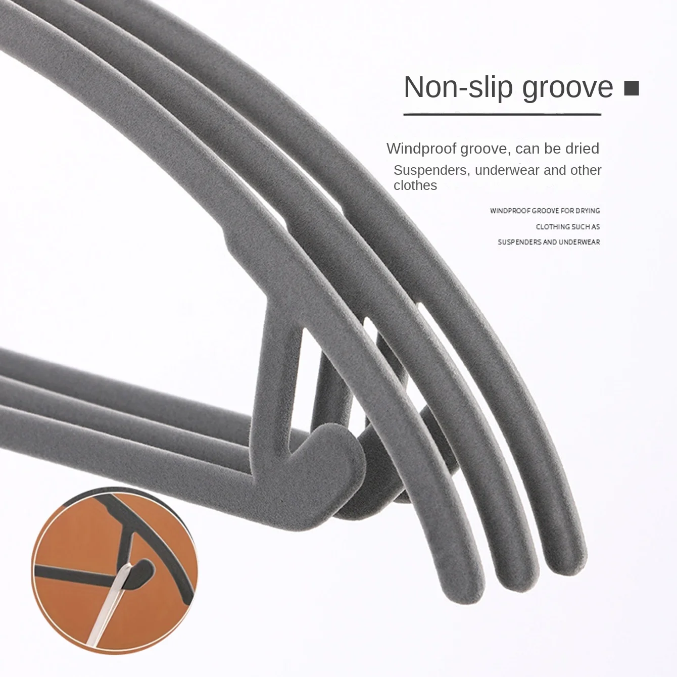 Home-Use Velvet Hangers, 10/20pcs