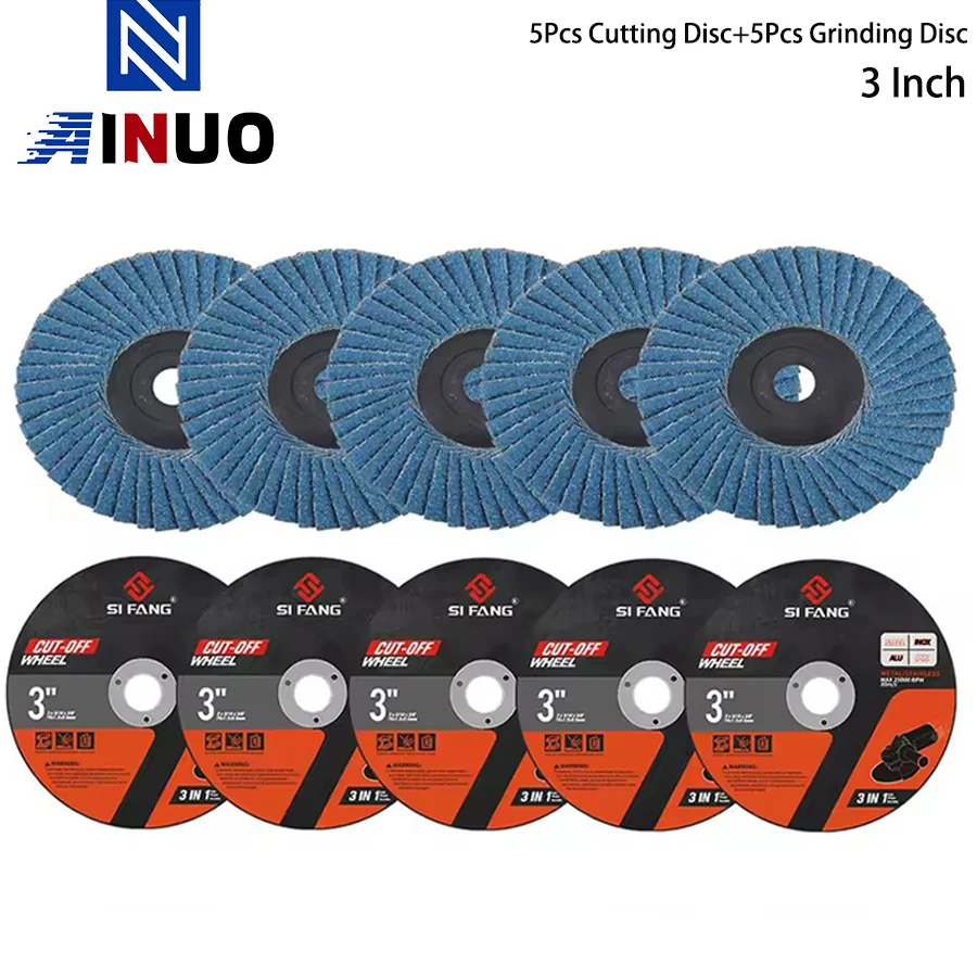 

3 Inch Metal Cutting Disc Grinding Wheel Angle Grinder Polishing Wheel Accessories Set Metal Wood Iron Plastic Cutting Saw