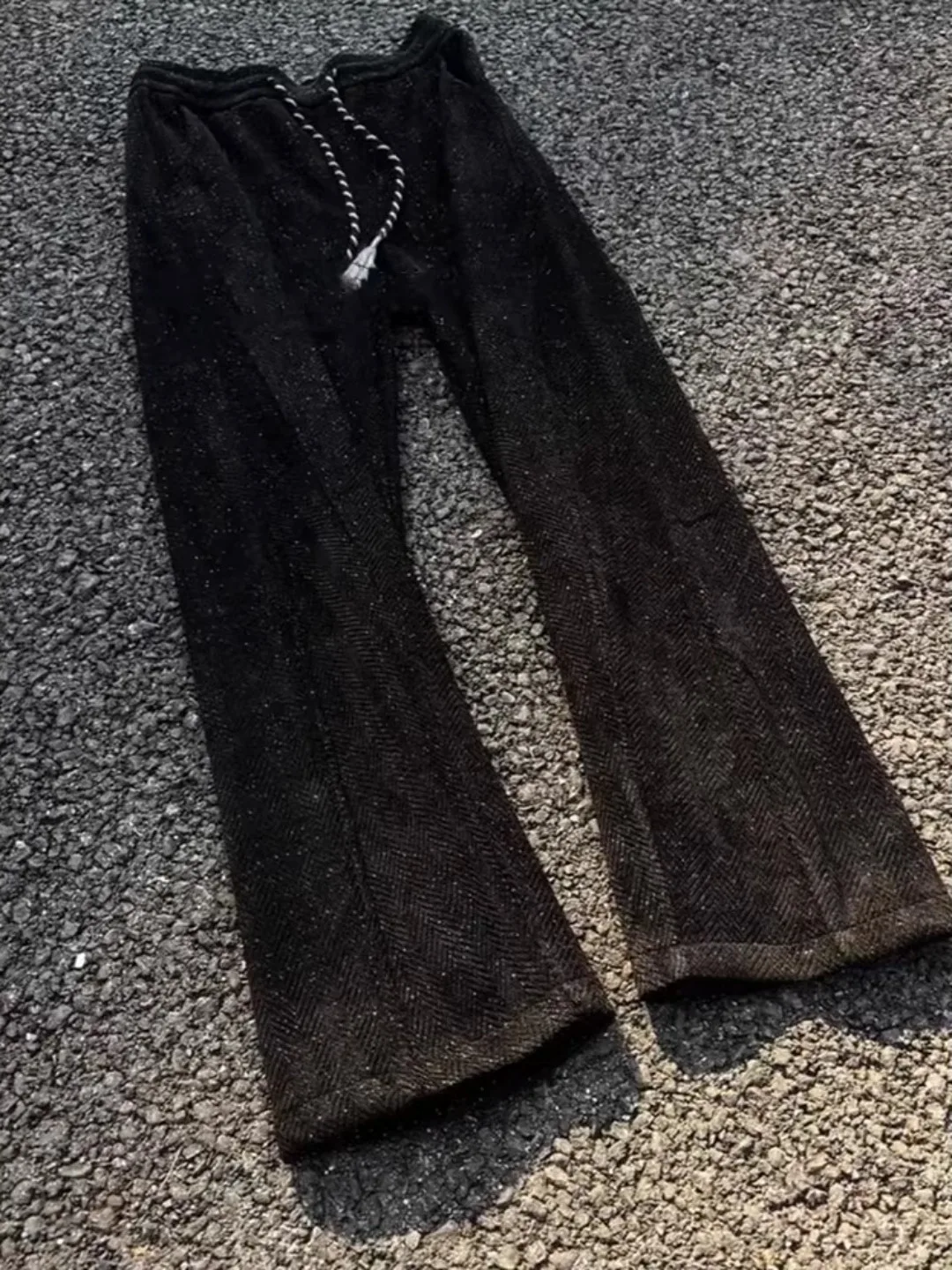 

Мужские повседневные брюки Thiened Fce прямого кроя в американском ретро-стиле, осенне-зимние, модные, стильные, трендовые, весенние