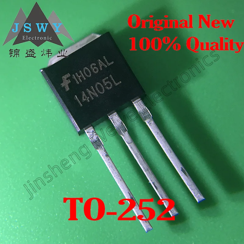 

(5-10 pcs) RFD14N05L TO251 14N05L 50V 14A N-Channel MOSFET 100% Original Stock Ships Fast!
