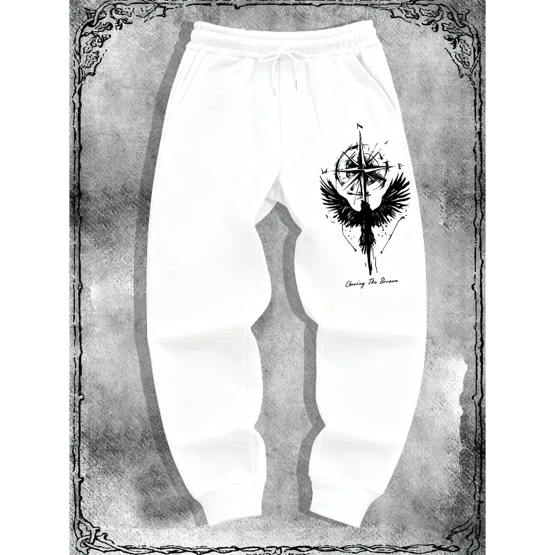 

Gothic Y2K Casual Sports Sweatpants, 3D Printed Versatile Joggers for Daily Wear, Urban Fashion Oversized Loose Street Pants