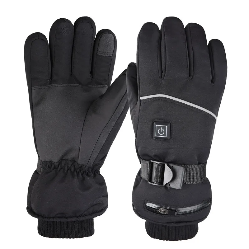 Heated Lithium Battery Gloves for Winter Warmth Cycling Skiing and Motorbiking with Three-level Temperature Control