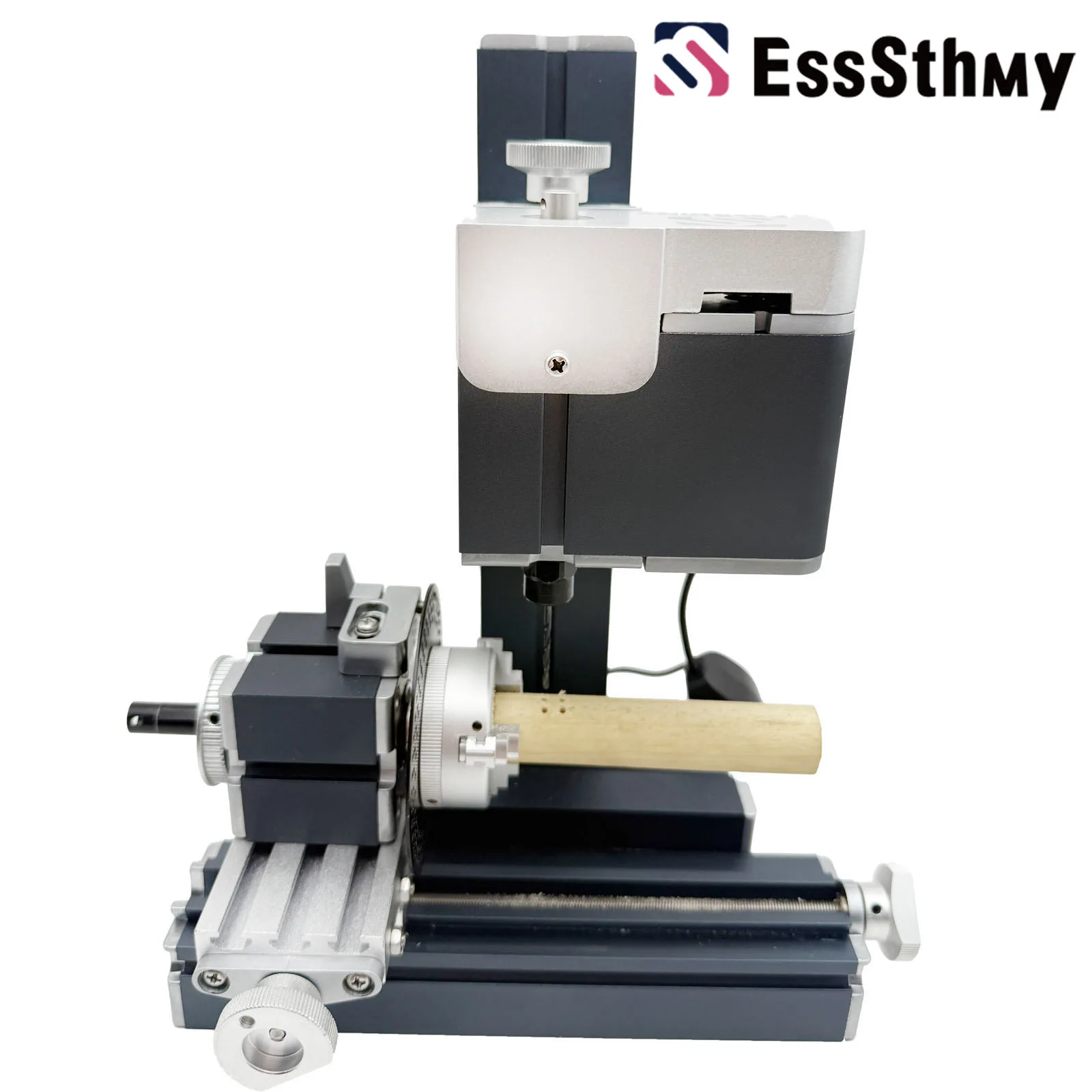 آلة فهرسة مصغرة معدنية كاملة من EssSthmy بقدرة 36 وات 20000 دورة في الدقيقة - أداة صياغة الخشب/المعادن الناعمة، وأدوات النجارة ونماذج التدريس