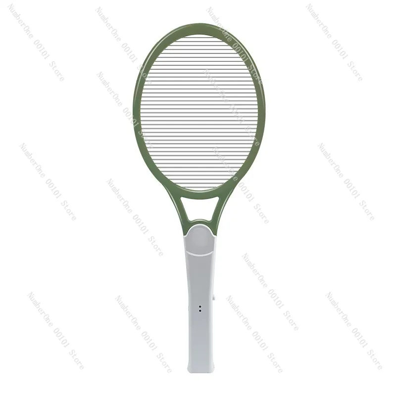 Single layer rechargeable USB lithium battery mosquito swatter, household powerful super electric mosquito swatter