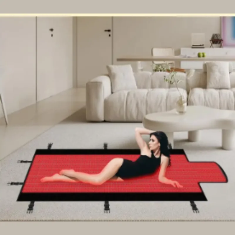 أحدث طراز: 2570 ثنائيات LED، وسادة علاج بالضوء الأحمر 660 نانومتر، علاج ضوء الأشعة تحت الحمراء القريبة 850 نانومتر لاستخدام كامل الجسم 2026 #4