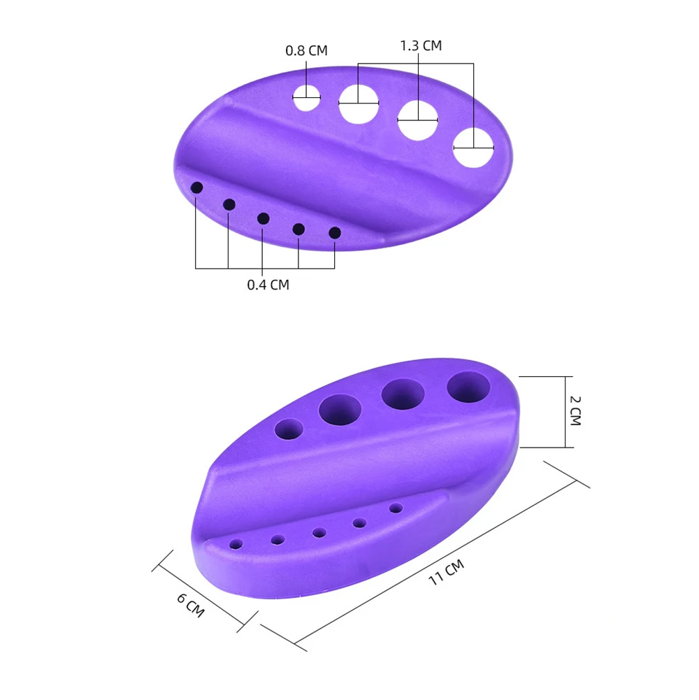 楕円形のシリコンインクカップホルダー,アートメイク,マイクロブレード,顔料,キャップスタンド,マシンホルダー,アクセサリー