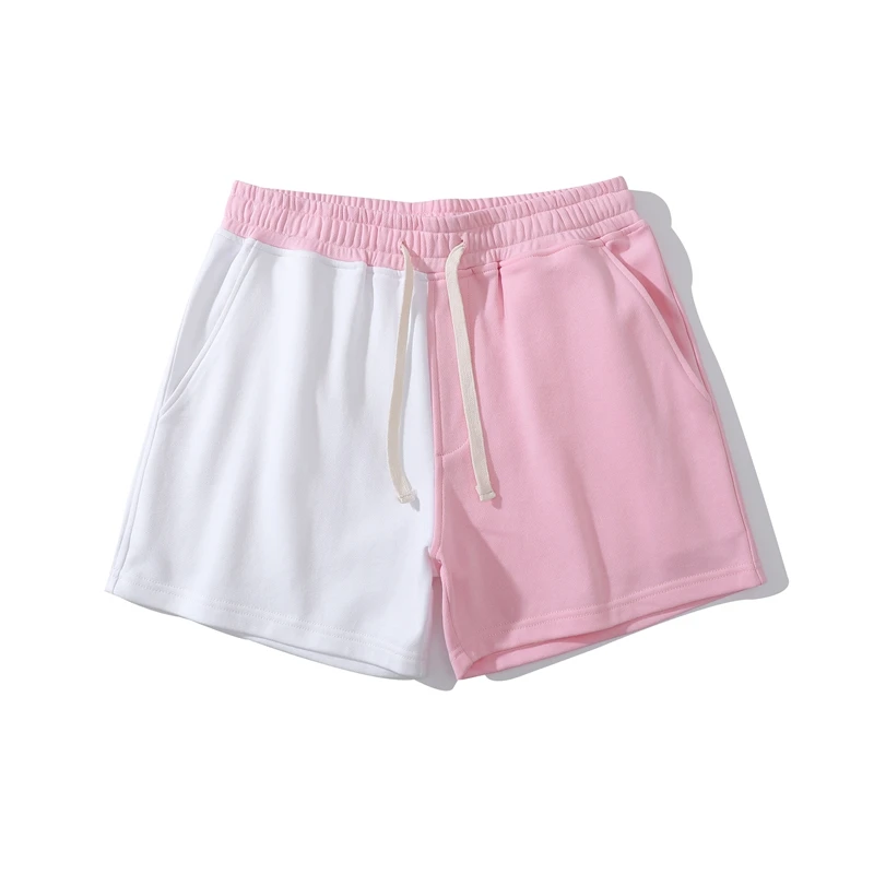 Pantalones cortos de verano para hombre, color rosa