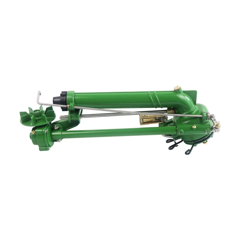 High Flow 40 Model 360 Gear Drive Metal Large Turbine Sprinkler with 80m Coverage Range for Farmland and Lawn Irrigation