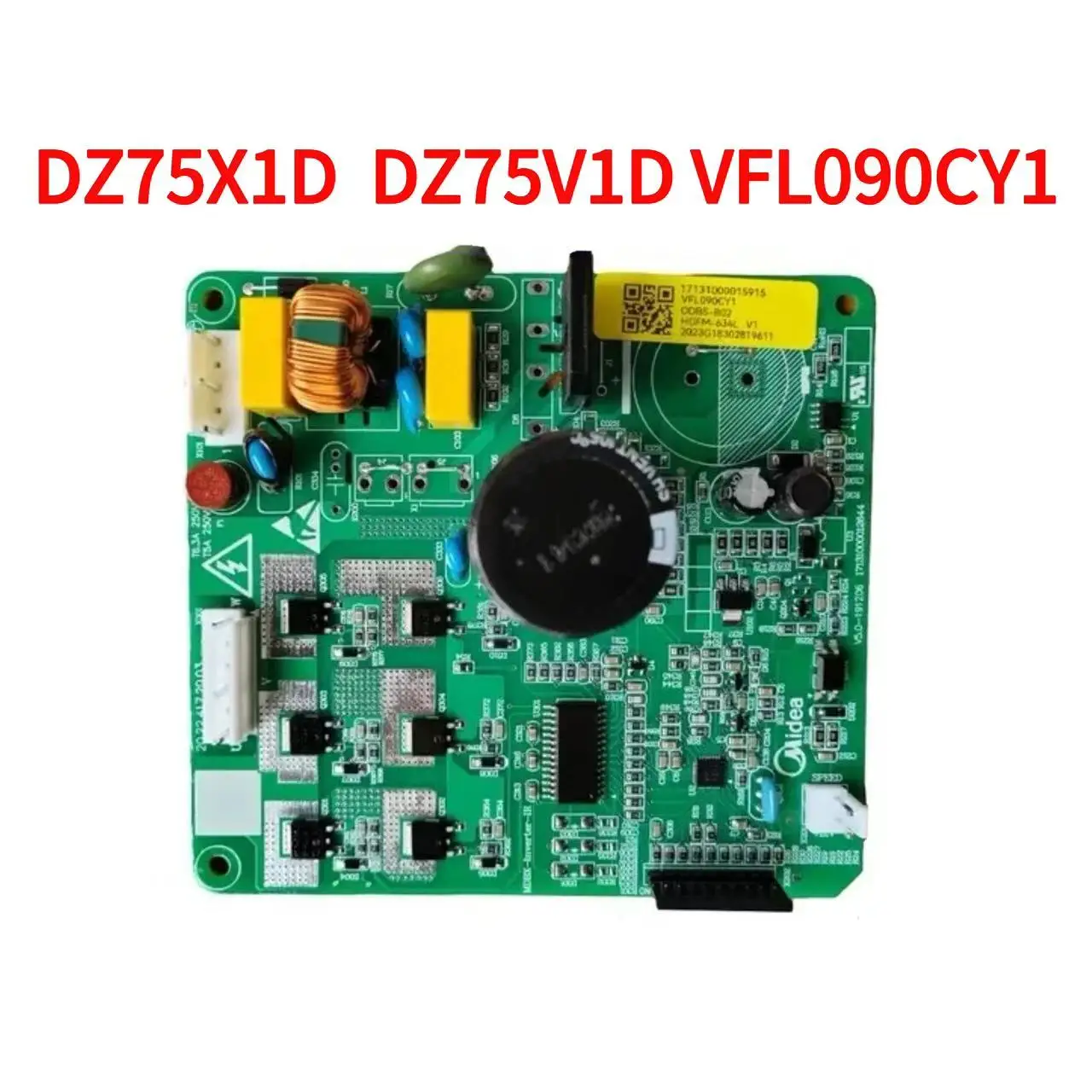 الثلاجة DZ75X1D DZ75V1D VFL090CY1 لوحة محرك الضاغط لوحة تحويل التردد