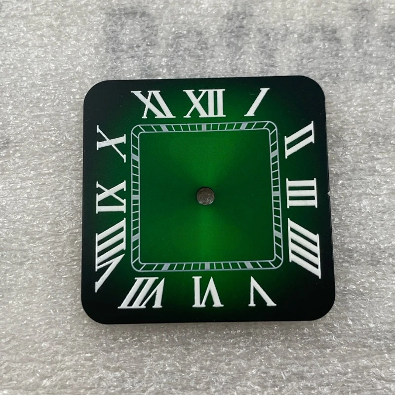 Циферблат NH35 27 мм, квадратный календарь S, бесплатный циферблат, подходит для механизма NH35, буквальный ледяной синий циферблат, аксессуары для модификации часов, новинка