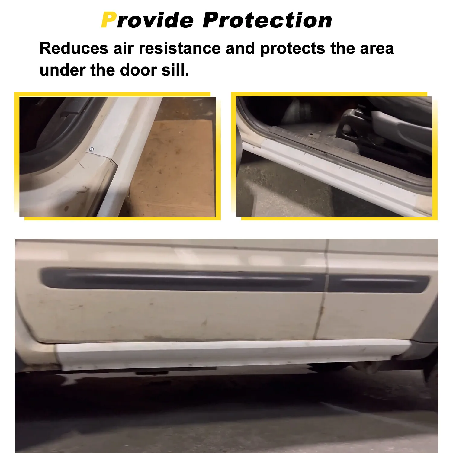 لسيارة جيب ليبرتي 4Door 2002-2007 سائق لوحة الروك سهل الارتداء + جانب الركاب