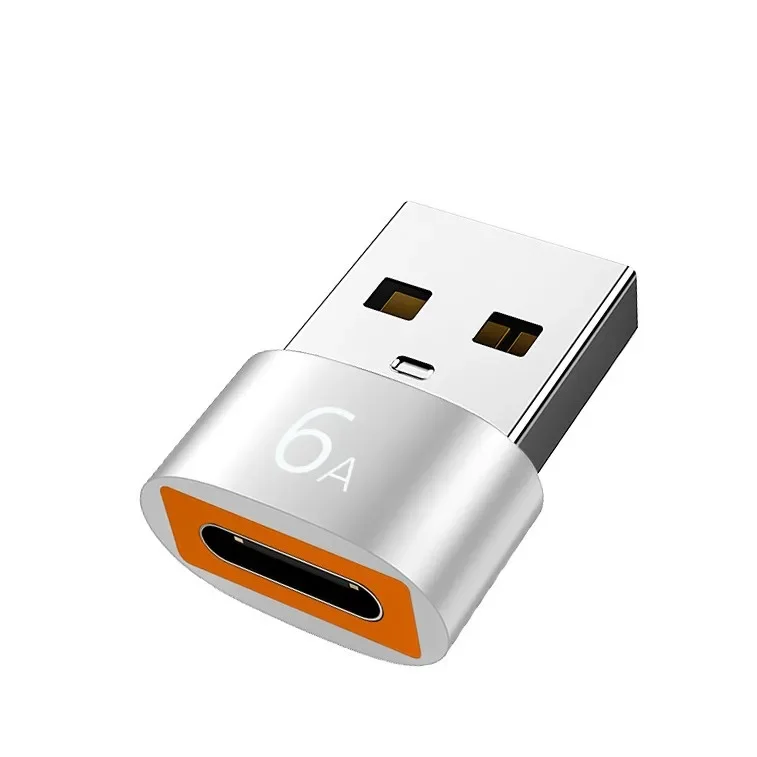 USB C auf A und A auf C Adapter SuperSpeed Daten Schnellladung Kompatibel mit Laptop PC Ladegerät Telefon OTG Konverter