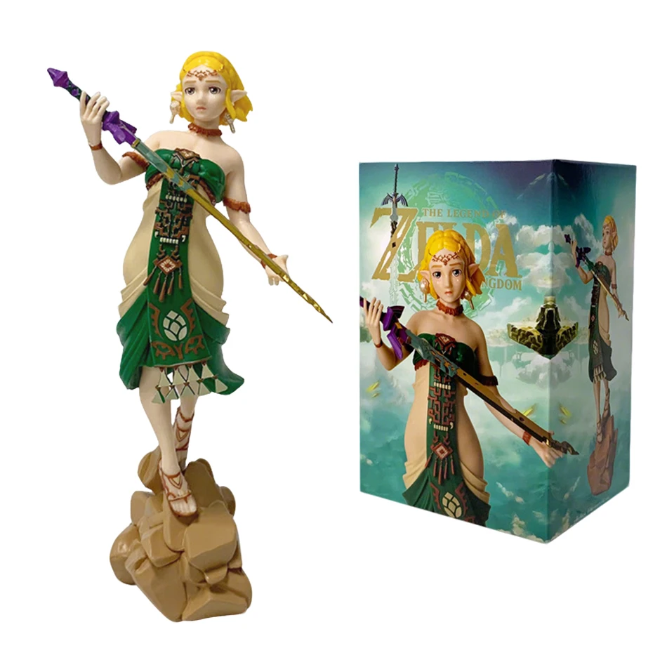 HOT 21CM The Legend Of Zelda Anime Figure Treasure Box Monster Anime Figure PVC Action Figurine Model Collection Doll Toy Gift