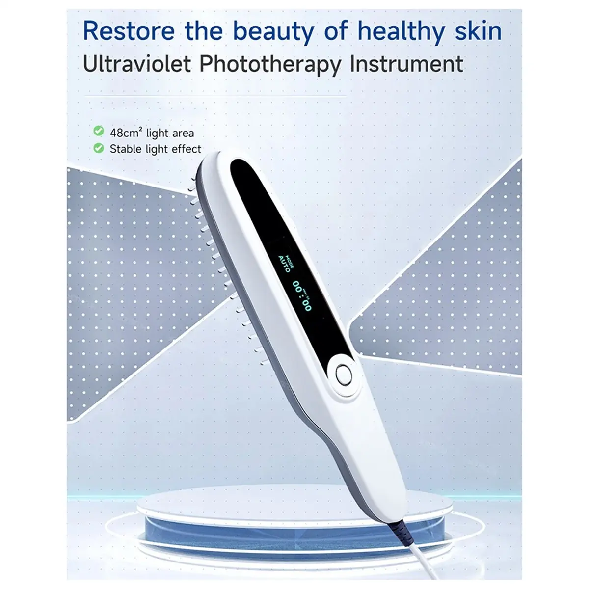 Ultraviolet UV Beauty Instrument UVB Lamp is Used for Skin Care to Make the Skin Moisturized and Elastic EU Plug