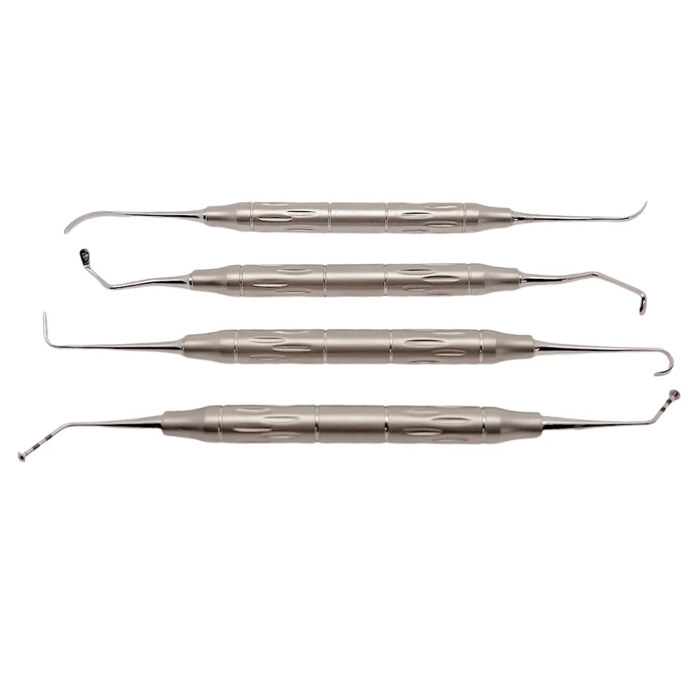 4Pcs Dental Implant Maxillary Sinus External Lift Kit with Periosteum Separator for Soft Tissue Management Surgical Tools