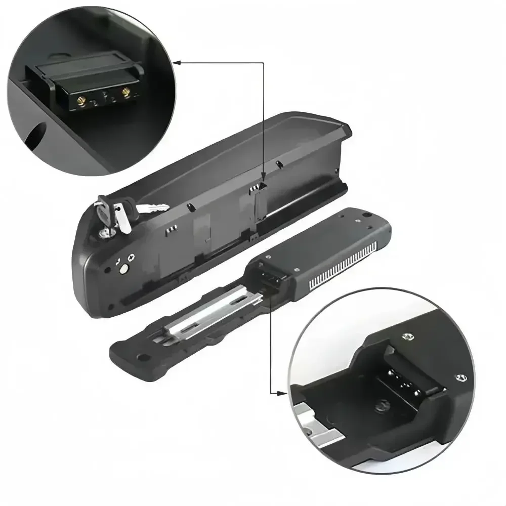 100% Original 36V 48V 52V Hailong Battery 30Ah 40AH 50Ah WithBMS ,For 350W 500W 750W 1000W motor Electric Mountain Bike