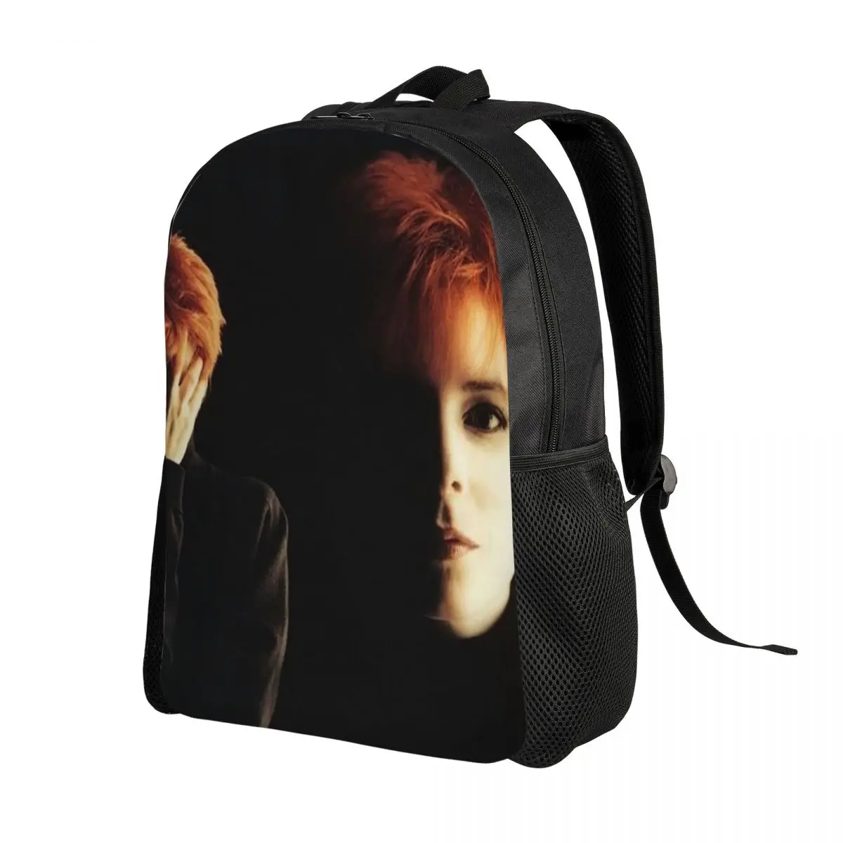 Mylene Farmer Desenchantee Backpack Daypack Large Capacity Children BookBag School Bag Shoulder Bags for Men Women