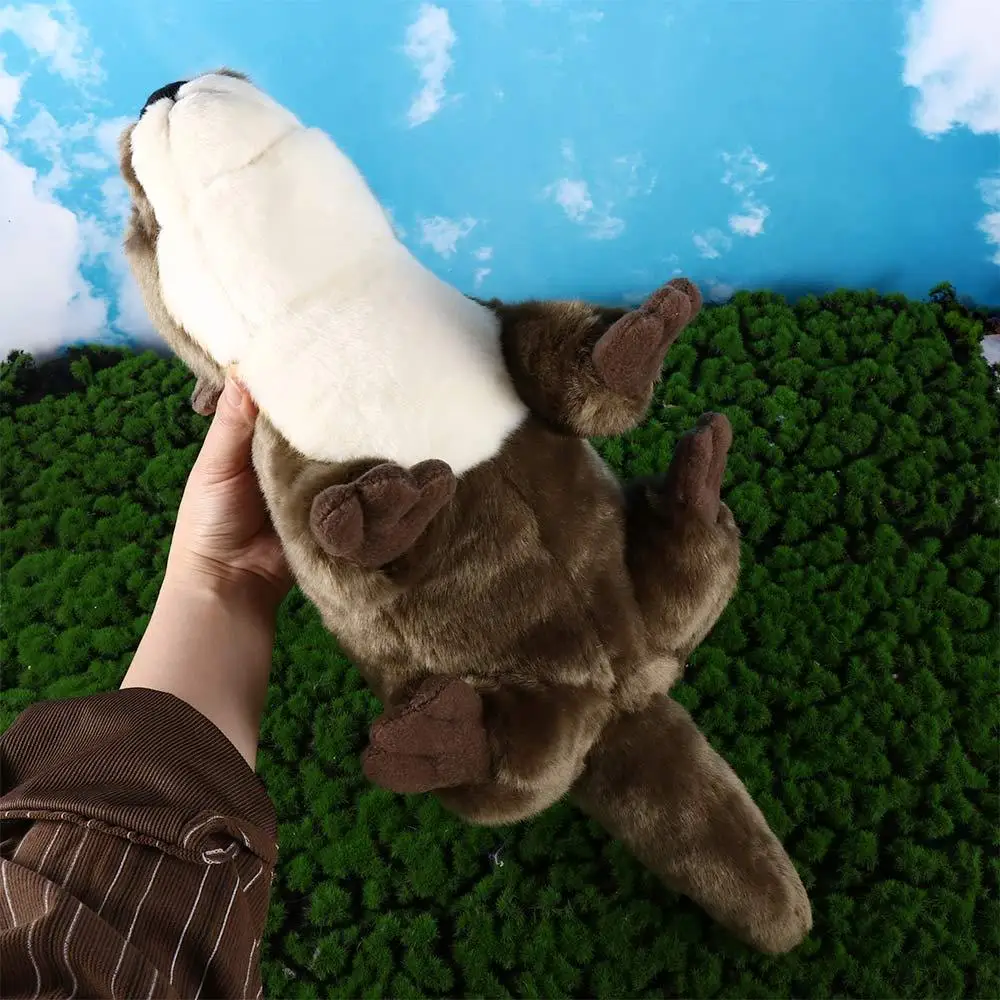 

Children Cute Animal Lifelike Soft Stuffed Animal Simulation Otter Otter Otter Stuffed