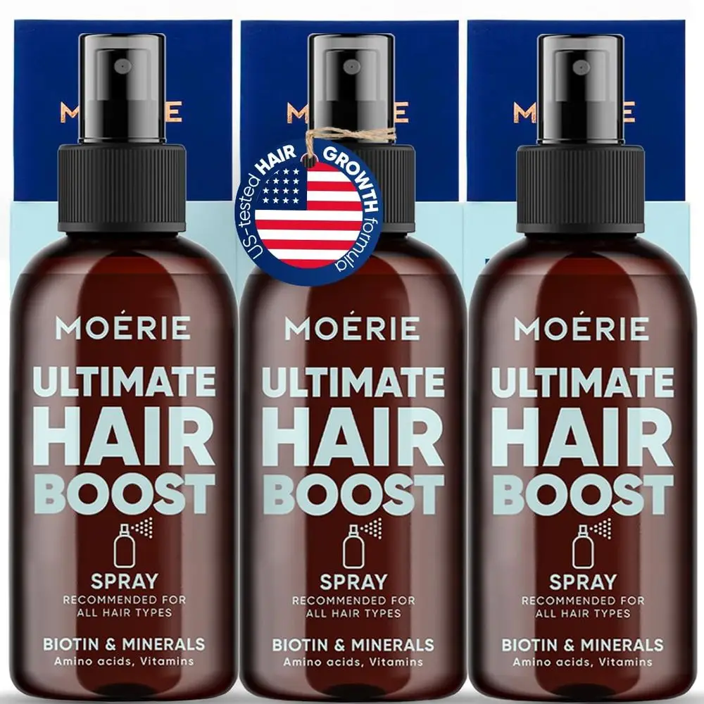 

Biotin & Rosemary Hair Growth Spray for Men & Women - Thinning Hair Solution