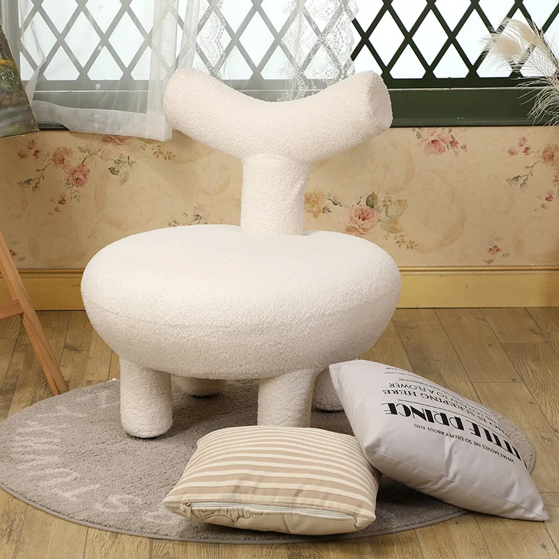 Ins Nordic Small Sofa for Children Adult Lovely Baby Reading Sofa Stool Creative Aboret Kindergarten Kids Couch Cute Chair