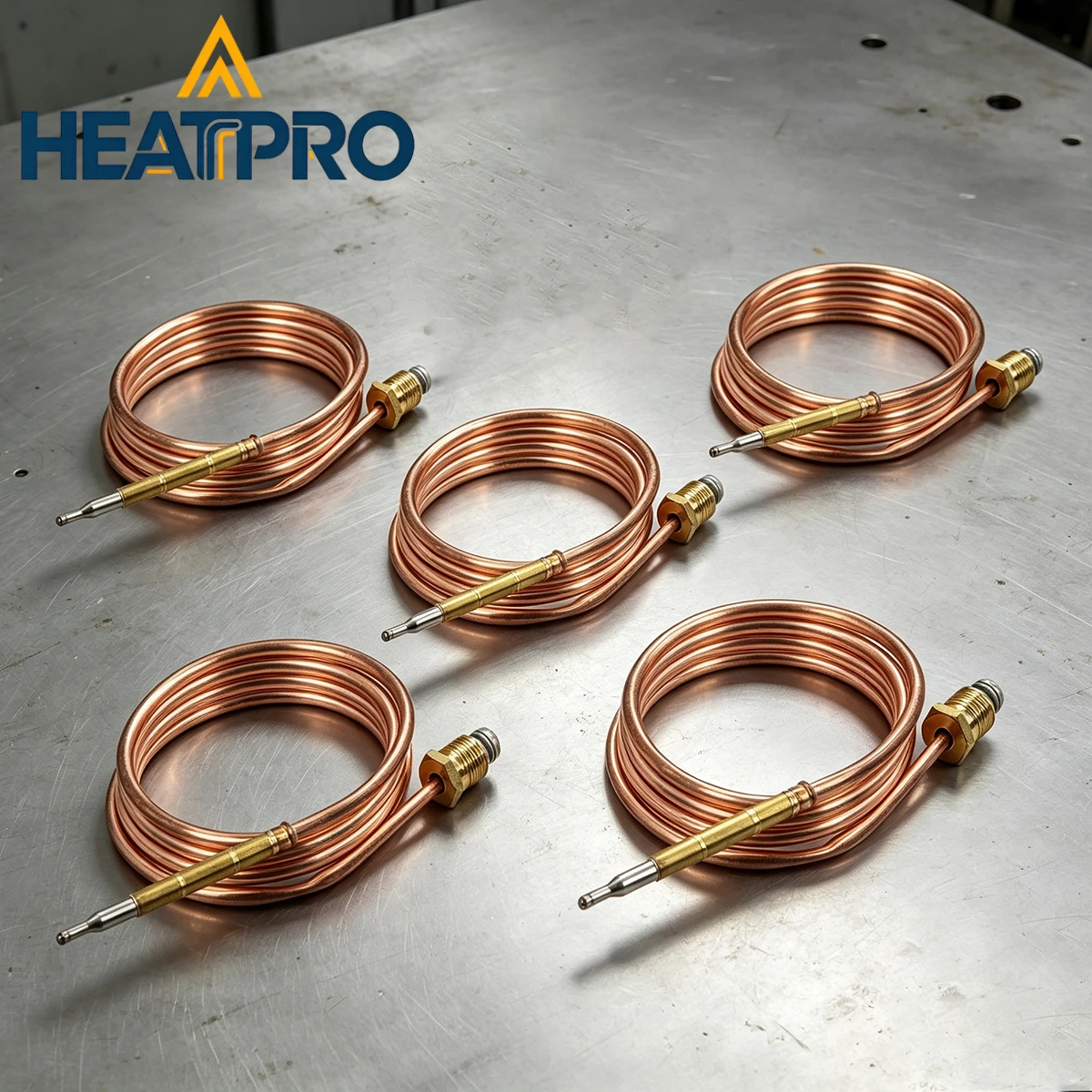 5PCS 900mm Flame Failure Safety Thermocouple Copper Probe For Gas Heating Appliance Boiler Water Heater Repair Spare Accessories