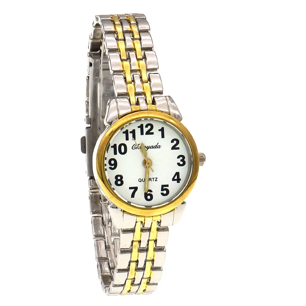 Gloednieuwe Paar Eenvoudige Horloge Mode Polshorloges Voor Vrouwen En Man Roestvrij Mesh Quartz Clcok Horloge