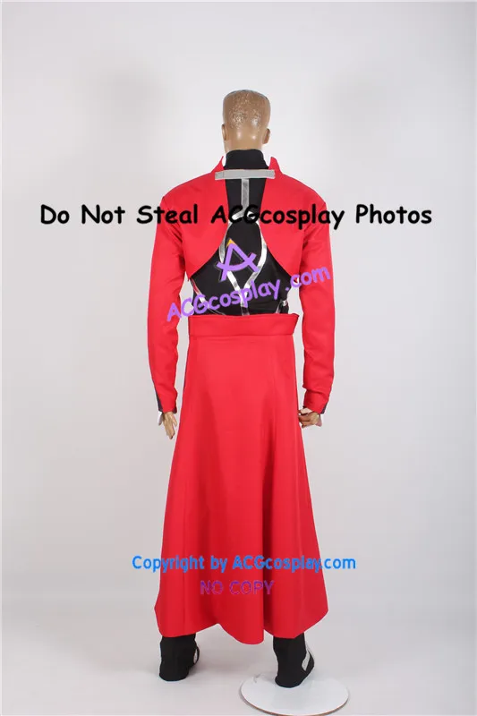 Fate Stay Night Archer Cosplay Costume acgcosplay Include Boots Covers