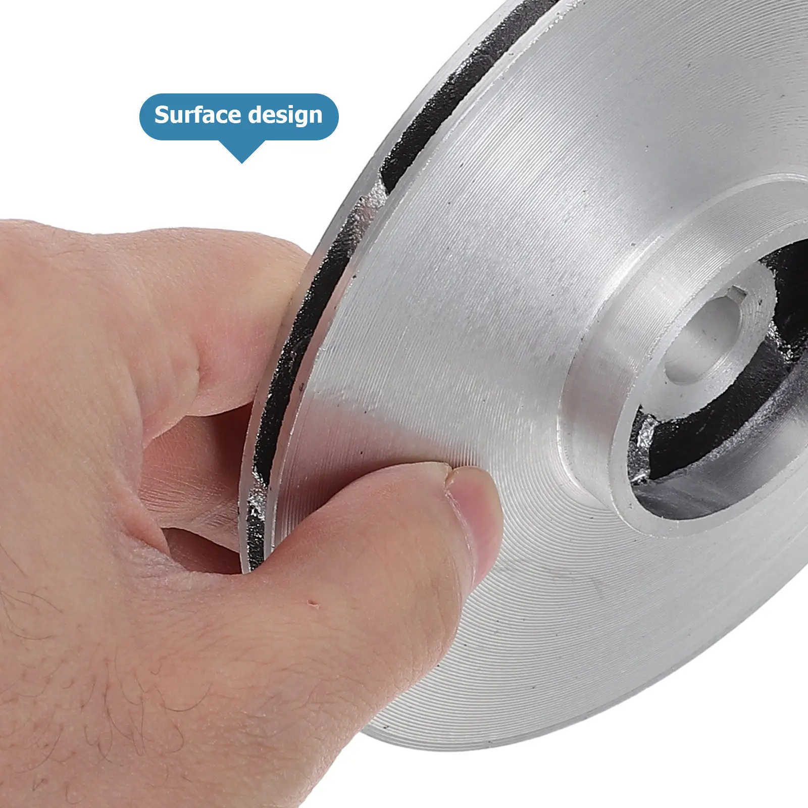 Replacement Pump Impeller Aluminum Pool Spa Accessories Inlet 45Mm Center Hole 12Mm Outer 125Mm Pump Repair Parts