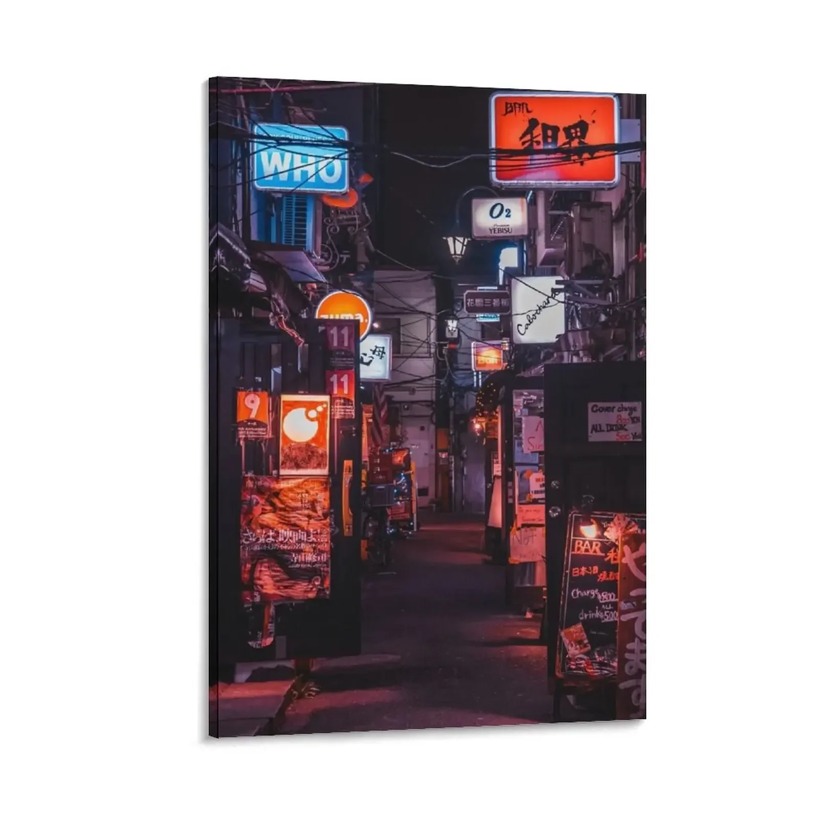 

Golden Gai Tokyo Bar Crawl Canvas Painting anime decoration bedrooms decorations room decorations