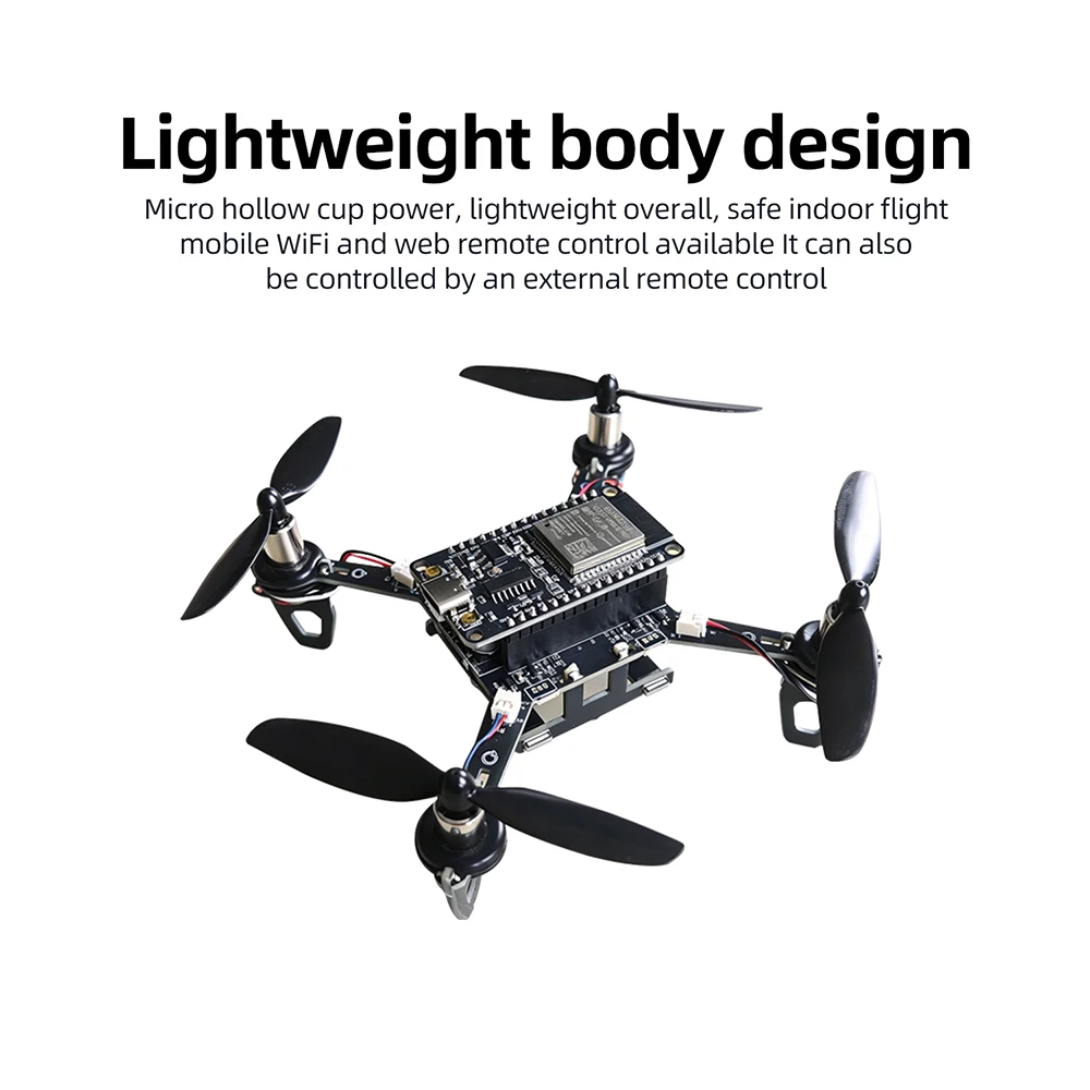 ESP32 Drone DIY Kit E1 Open Source Mini ESP32-S3 Dual 240MHz Processor 716 Motor FOR Drone Programming Learning DIY Assembly