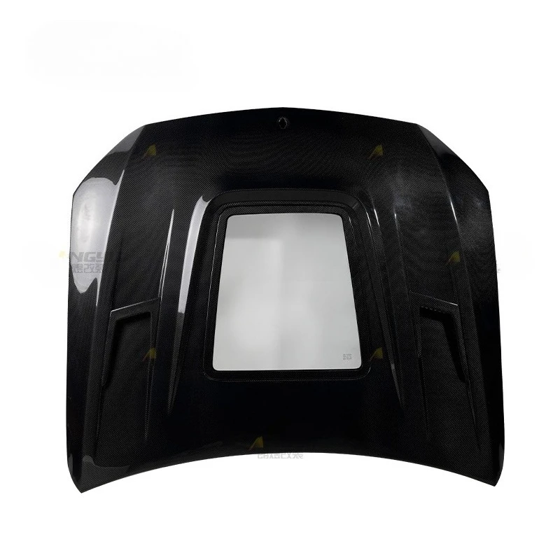 

Applicable to car cover Mercedes-Benz C-Class W205 modified carbon fiber transparent cover W205 transparent hood head cover