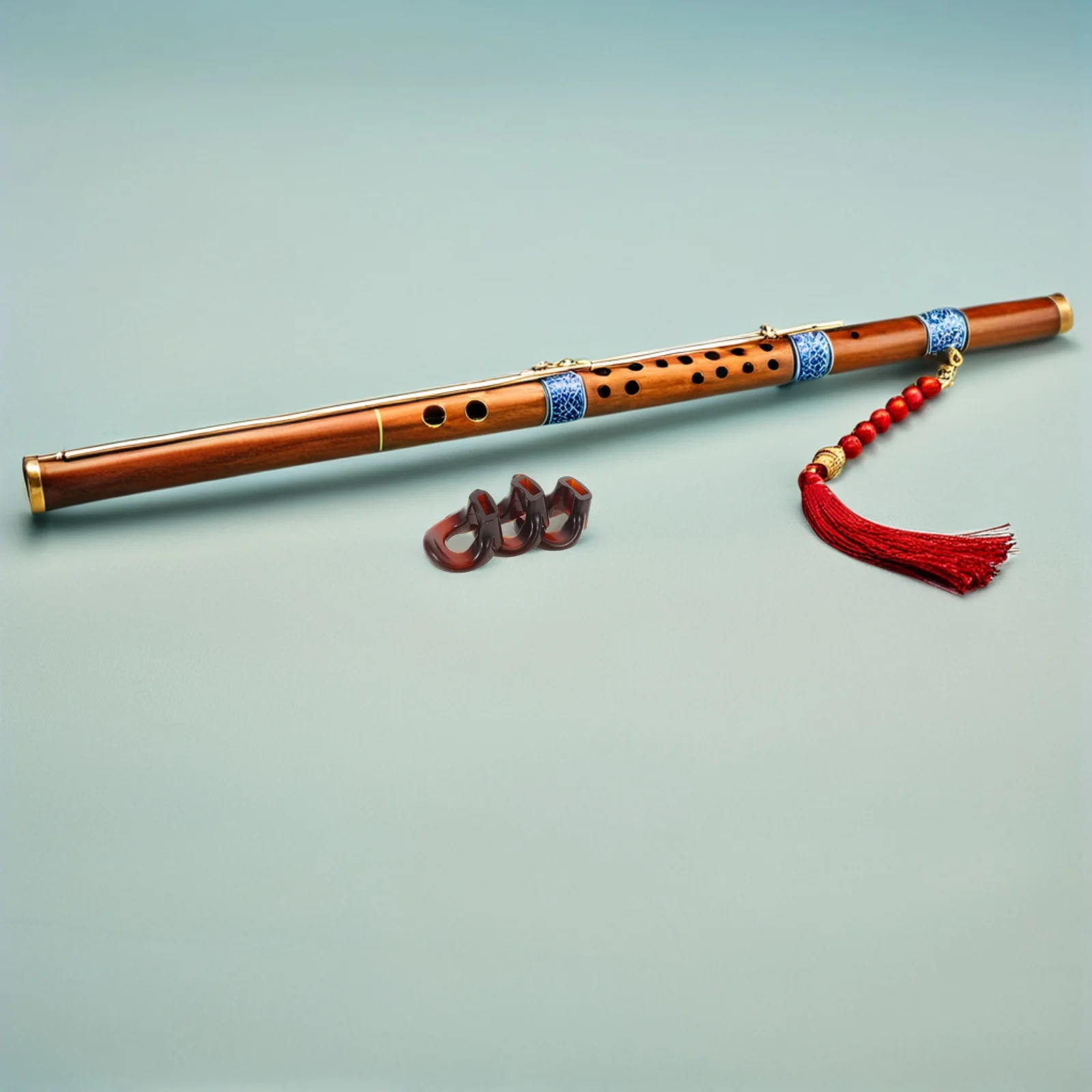 

3pcs Dizi Flute Trainer Portable Embouchure Practice Tool For Beginner Bamboo Flute Player Easy Blow Mouthpiece Adapter Wind