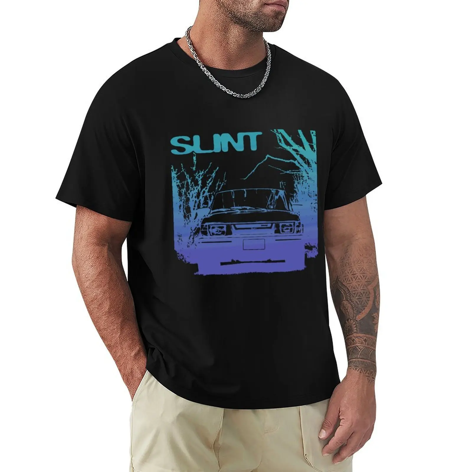 

Slint Tweez 90s Post Hardcore Punk T-Shirt Large Size Short Sleeve T-Shirt