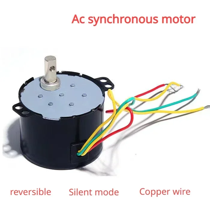 50KTYZ permanent magnet synchronous motor 220V AC motor reverse rotation multi-rotation low speed micro synchronous motor