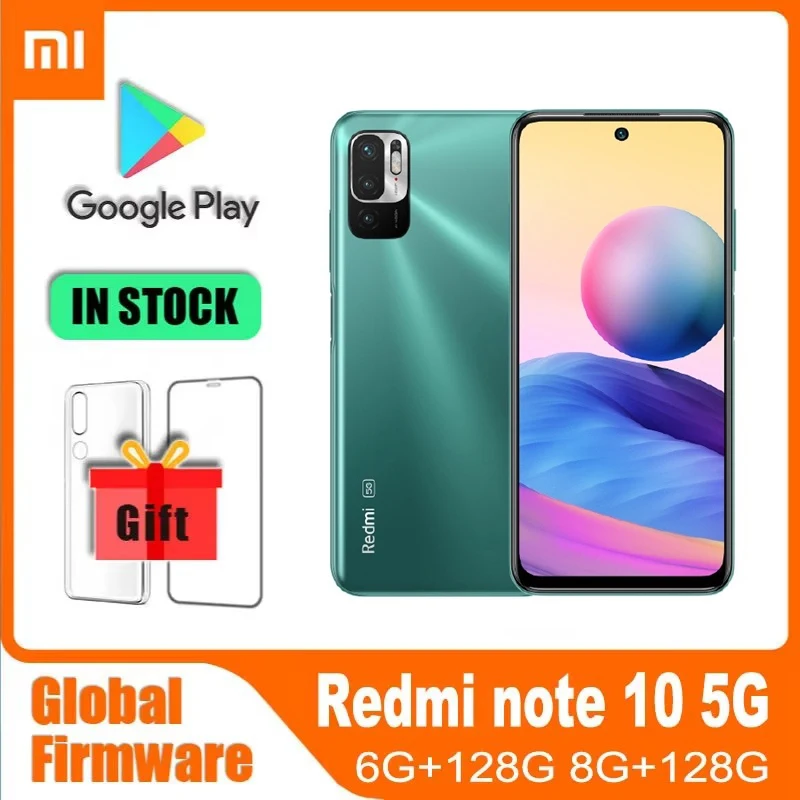 Xiaomi Redmi Note 10 5G Smartphone Dimensity 700 Display Face Recognition 48MP Camera Global rom Cellphone 5000mAh used phone