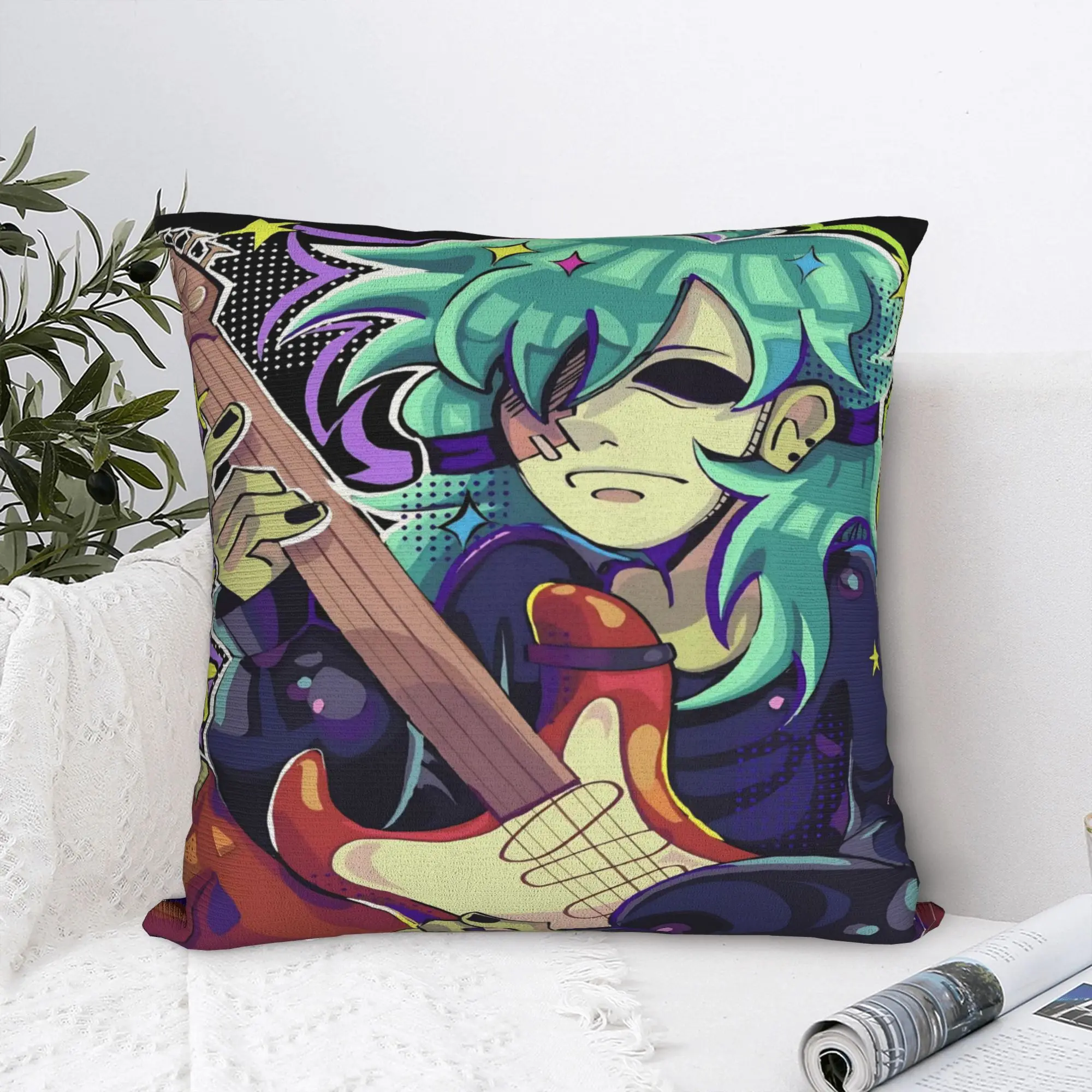 Sally Face Sal Fisher Indie Printed Pillowcases Cushion Cover  Throw Pillow Cover New Style Seat Decoration
