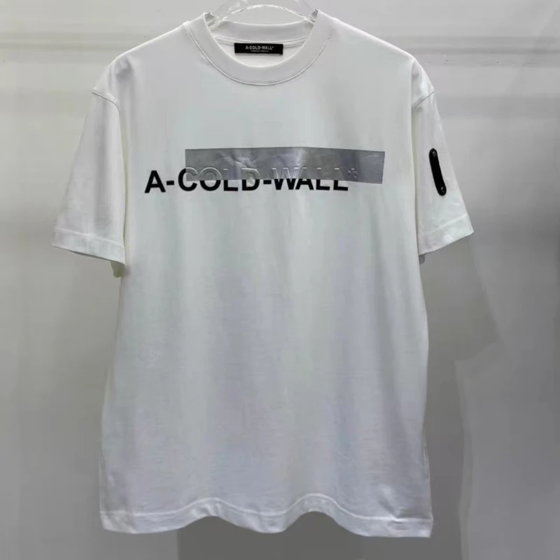 Summer Cotton A-COLD-WALL Short-sleeved T-shirts Men Women High Quality Leisure ACW T Shirt