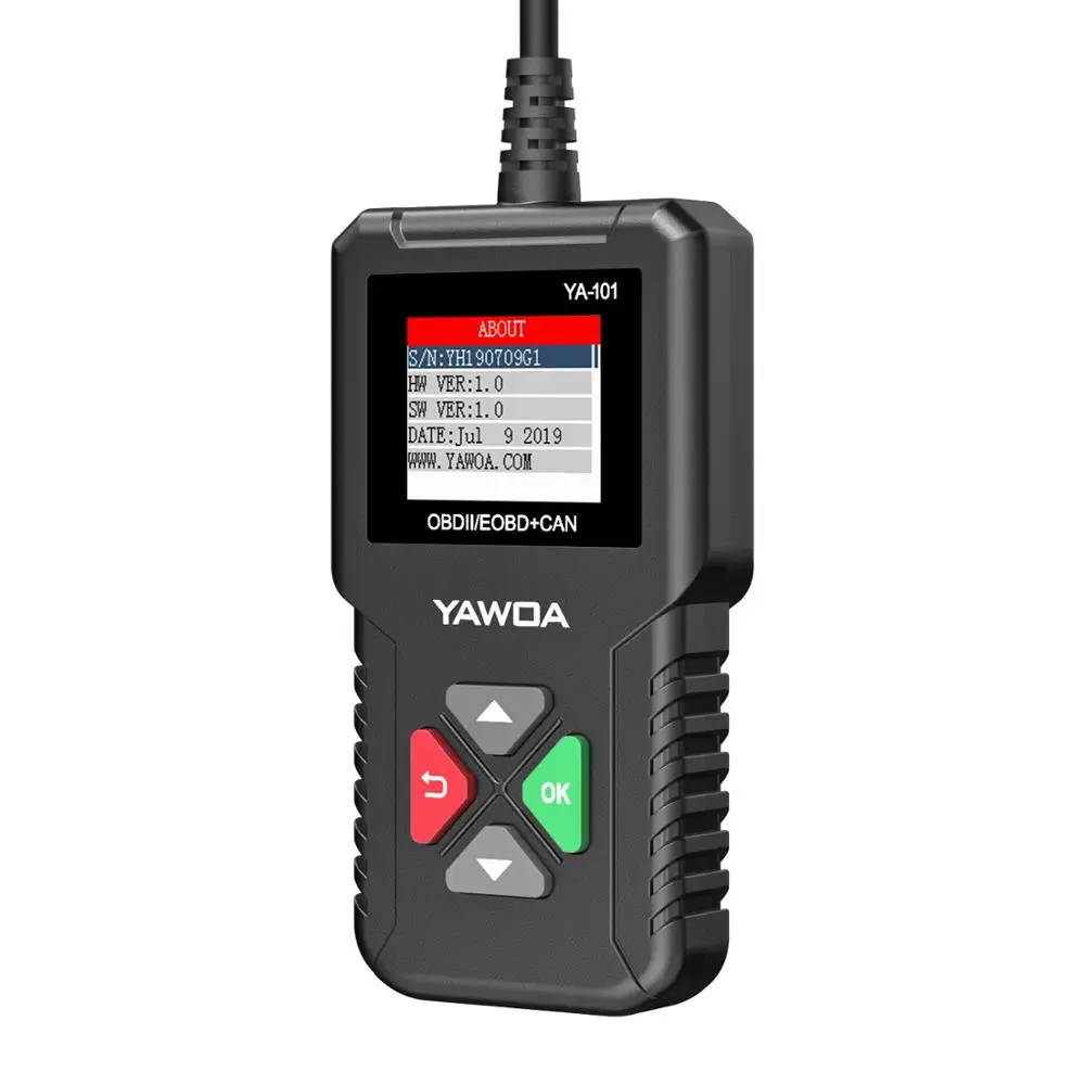 Ya101 Obd2/Eobd 16pin Code Reader Graph Datastream USB Update OBDII Diagnostic Tool Pk Cr3001 Om123 Ad310 Elm327 view 6