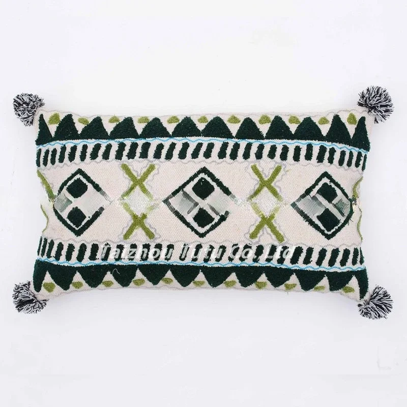 الشمال الهند، المستوردة، اليدوية، المنسوجة، أريكة، غرفة المعيشة رمي وسادة