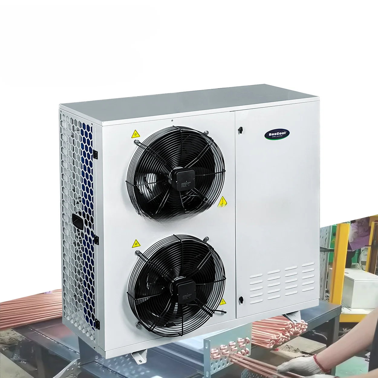 For Bescool Small Box Condensing Unit 2-6hp Refrigeration Condenser Quality Assured 1-Year Warranty Energy ompetitive Price