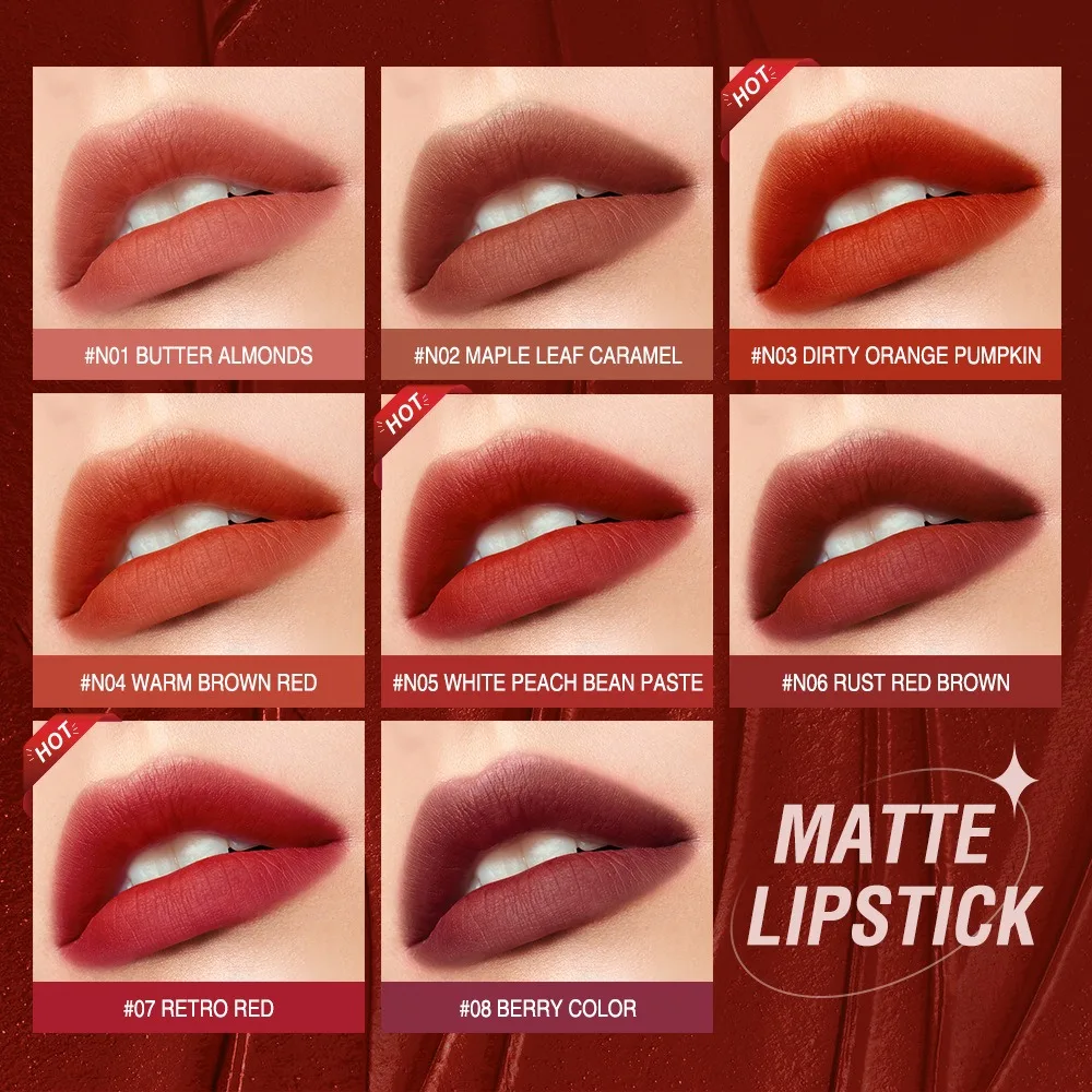 

2023 O.TWO.O Lipstick Moisturizing Hydrating Lip Gloss Long Lasting Lip Balm Beauty