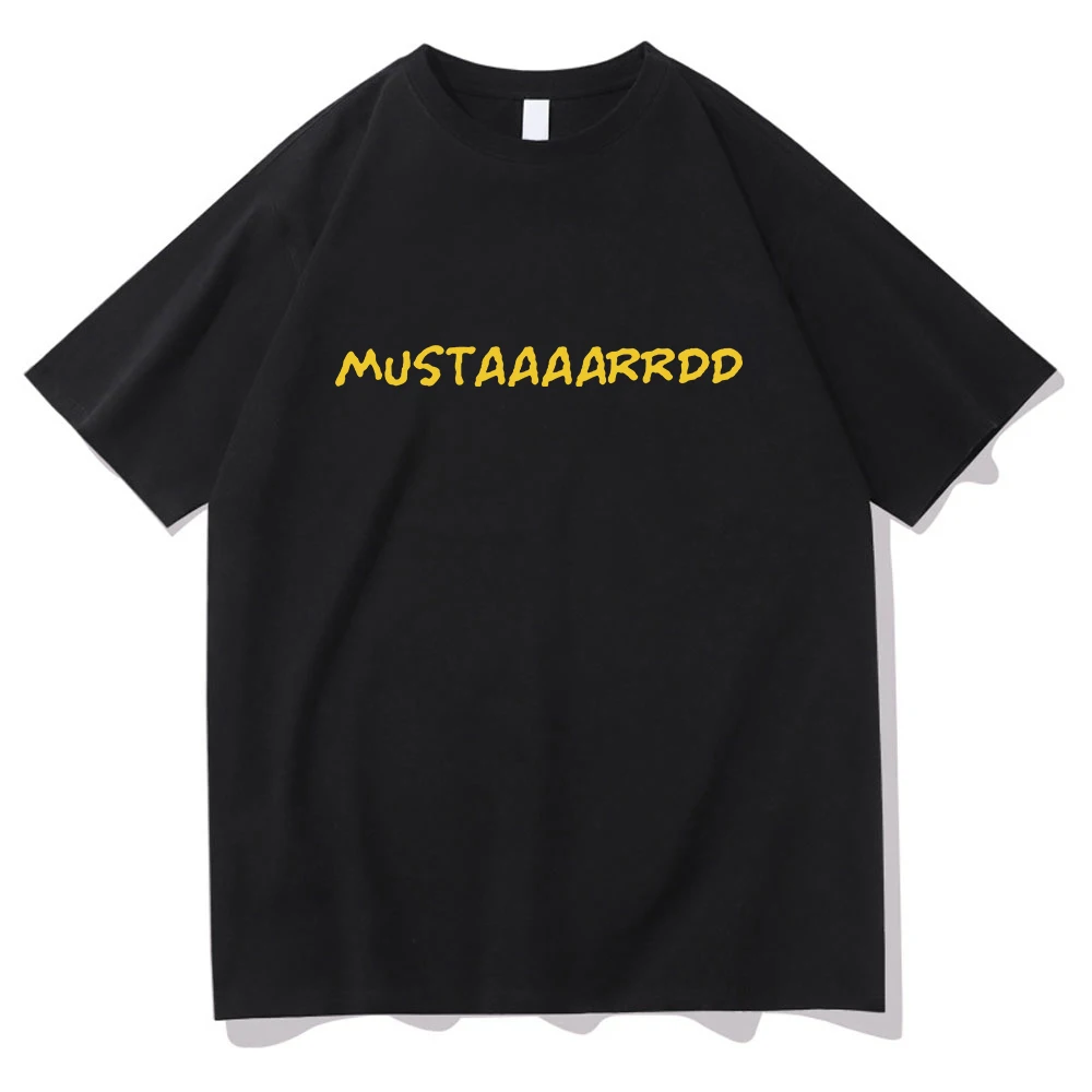 Kendrick Lamar GNX Mustard TV Off Lyrics T-Shirt Streetwear Tops 100% Cotton Unisex Tees Vintage Commuter Summer Short Sleeve