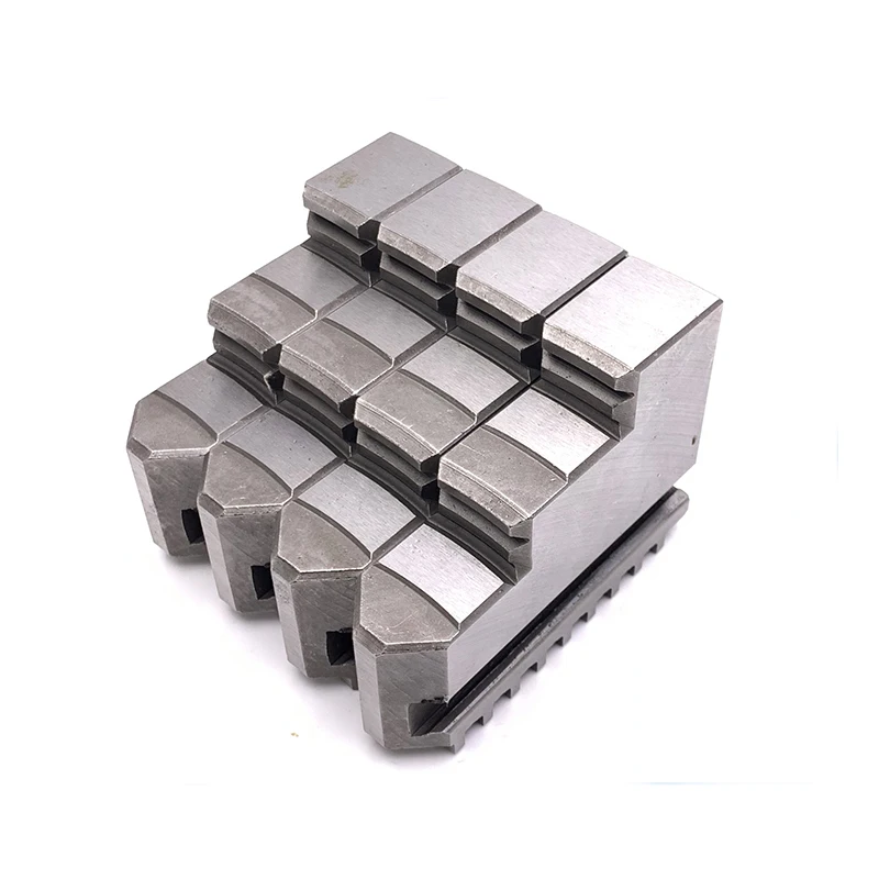 Sanou-mini Torno Mandíbulas Chuck Mandíbula 80 mm 100 mm Mandíbula Interna Mandíbula Externa Peça de Reposição para K1280 K12100