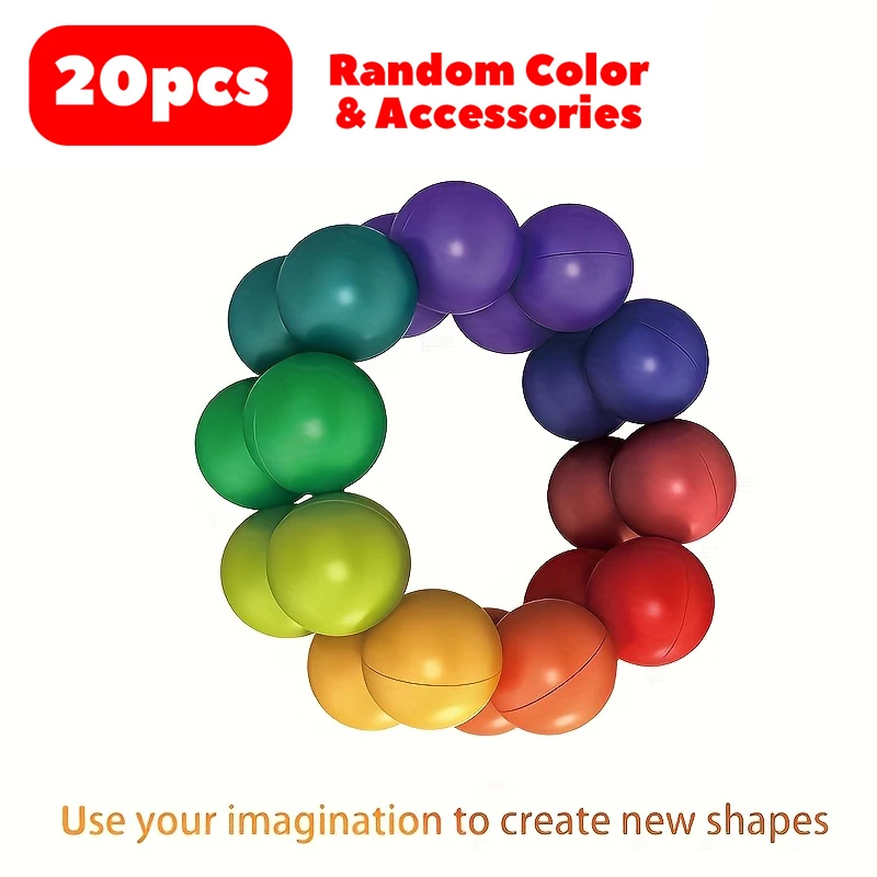 

AIUAZA аутистические детские сенсорные игрушки, игрушки для снятия стресса в путешествиях, тихие игрушки с радужным шариком, креативные игрушки для пальцев