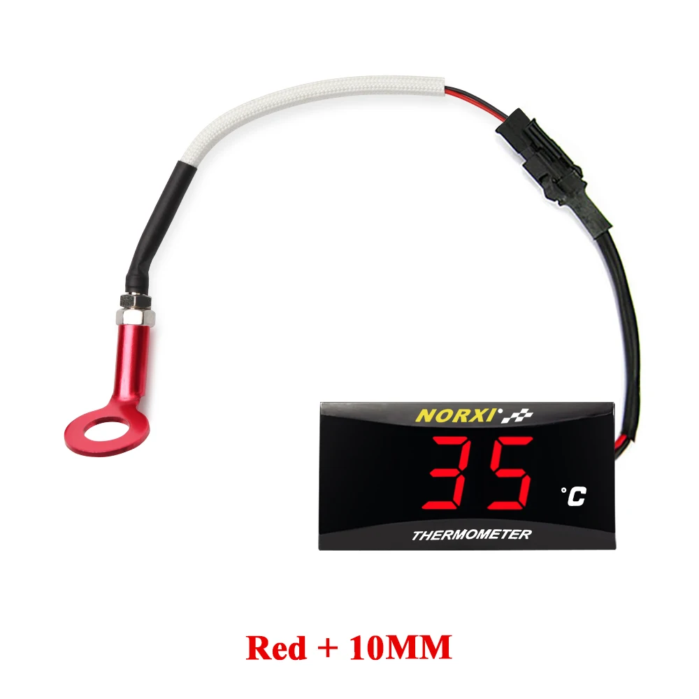 motorfiets cilinderkop temperatuursensor norxi mini vierkante digitale instrument vochtigheid voor nmax125 motorfiets - afbeelding 1