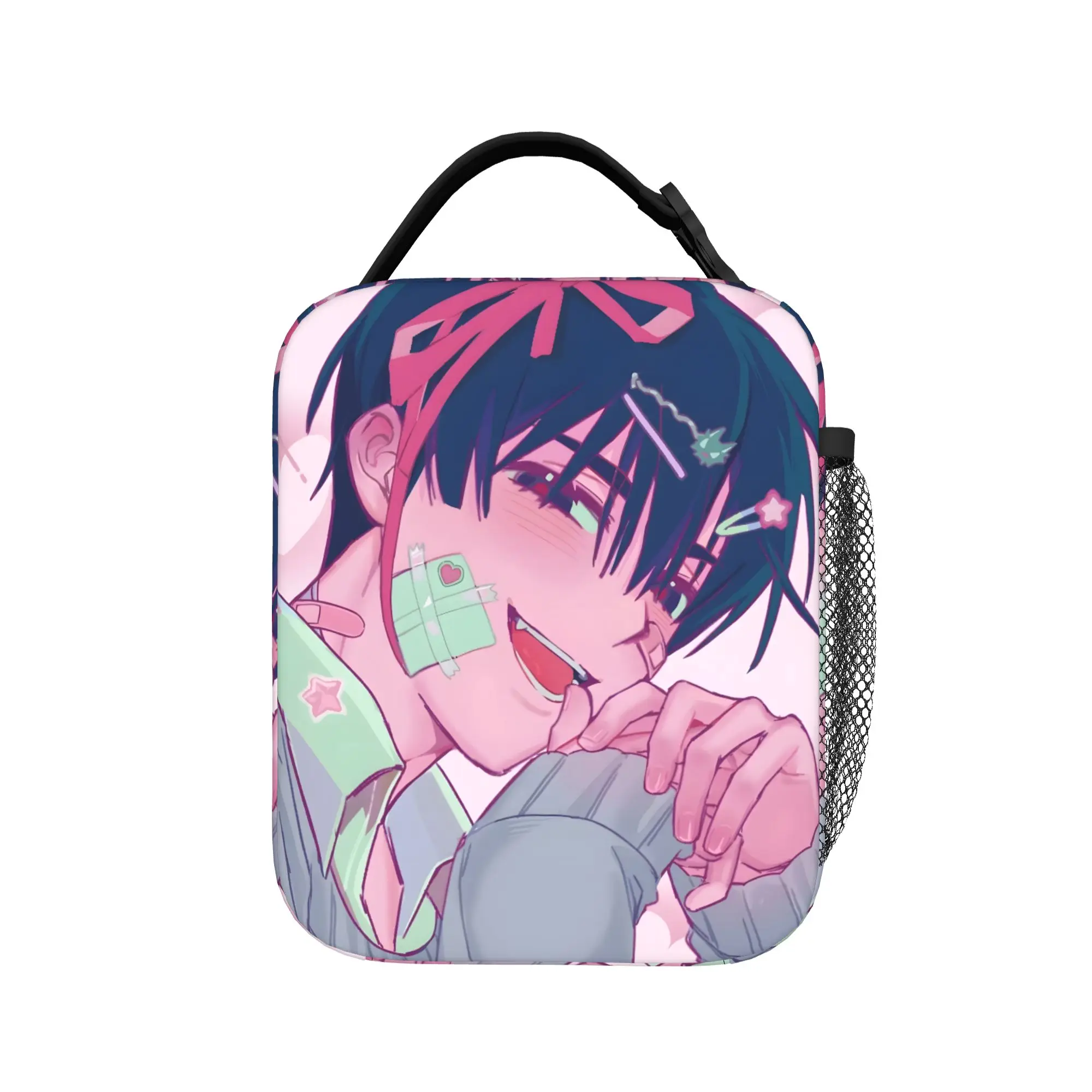 Aliens Stages Anime Thermal Insulated Lunch Bag for Work  Portable Food Container Bags Thermal Cooler Food Box