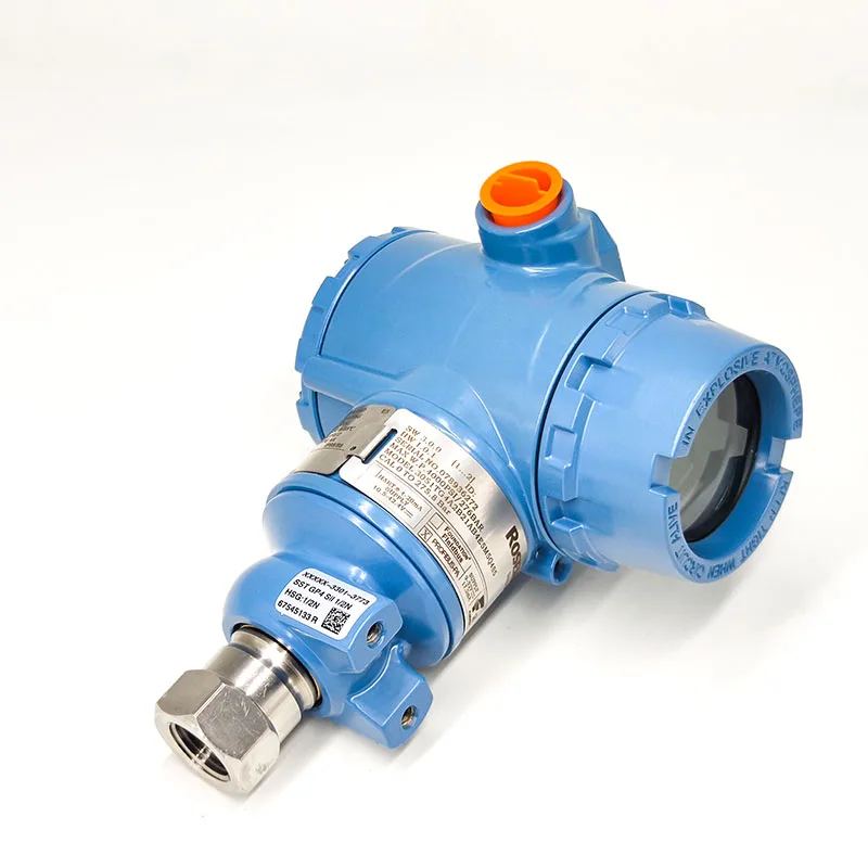 

3051 Intelligent Micro Differential Pressure Sensor 4-20mA+Hart Capacitive Explosion Proof Pressure Transmitter
