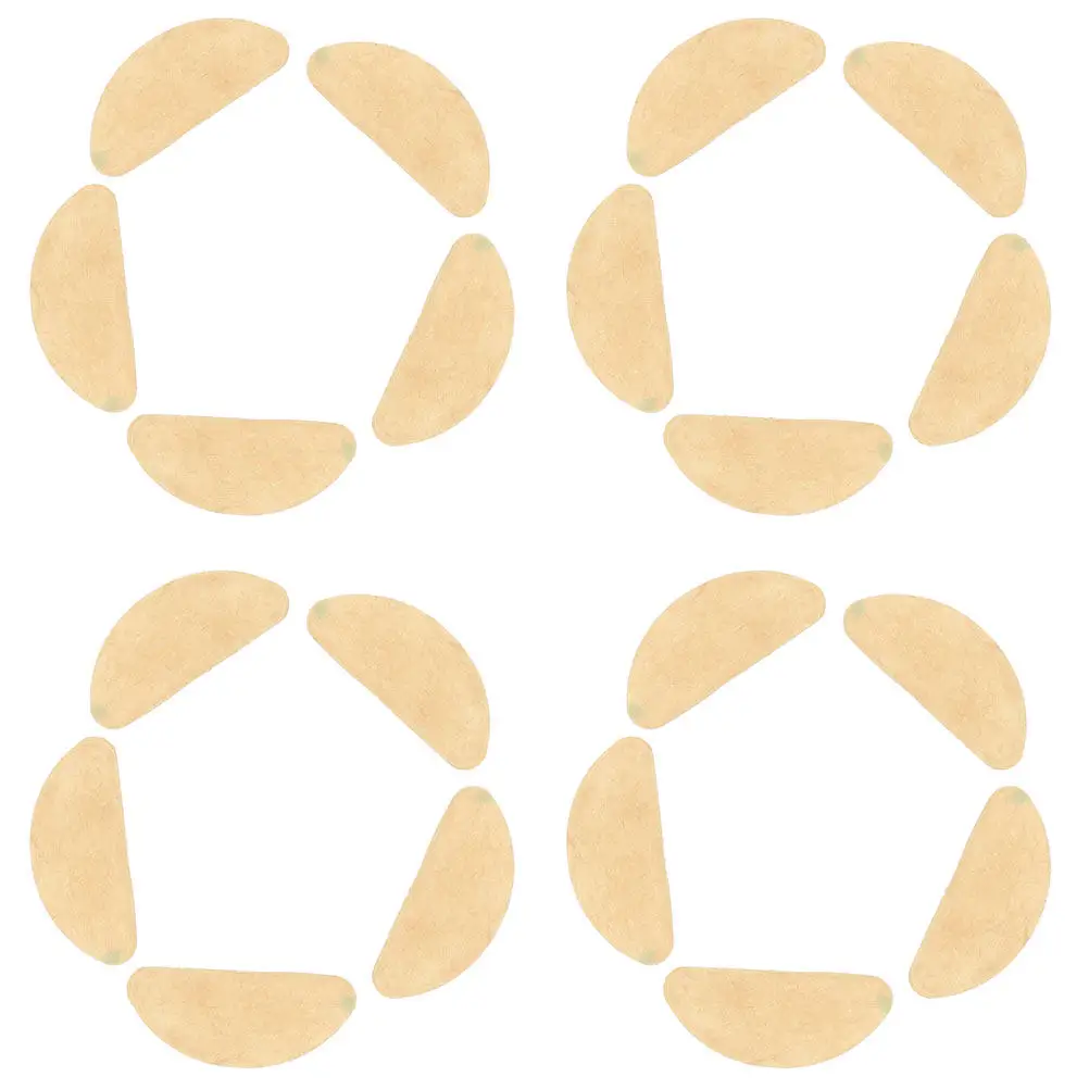 

18Pairs Eyeglasses Nose Pads Silicone Anti-Slip Comfortable Durable Adhesive Eyewear Accessories Nose Pads for Glasses