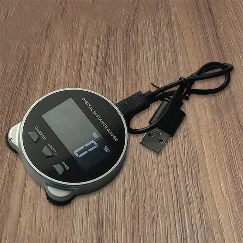 AB45 Rechargeable Electronic Tape Measure, High-Precision Distance Gauge For Cylindrical Diameter Measurement